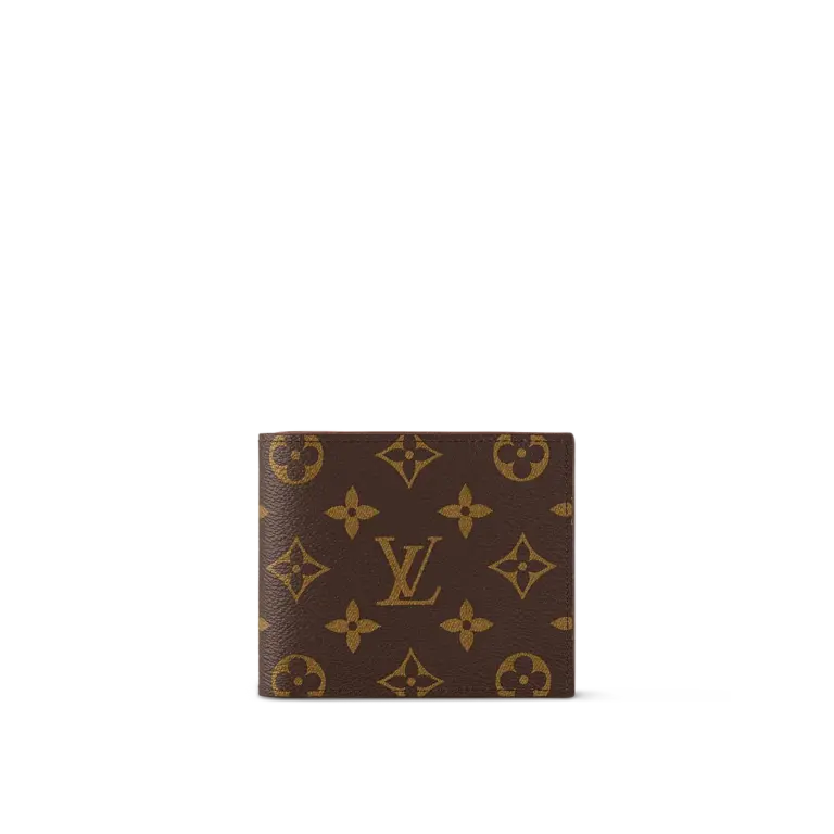 高仿LV Marco錢包 | Monogram帆布男士短夾 多功能信用卡夾層零錢袋-M62288