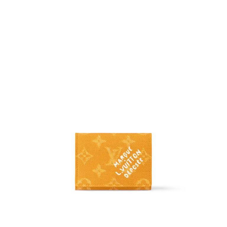 高仿包包LV Envelope名片夾 | Monogram Heritage帆布 超薄設計 商務禮品首選-M12664