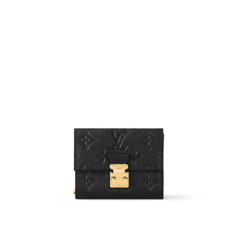 高仿LV Métis小型錢包 | Monogram Empreinte皮革 經典S-lock鎖扣設計-M80880
