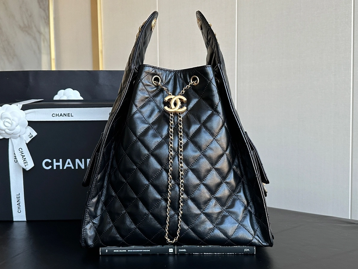 chanel-hobo-25C嬉皮包-大號-特寫實拍