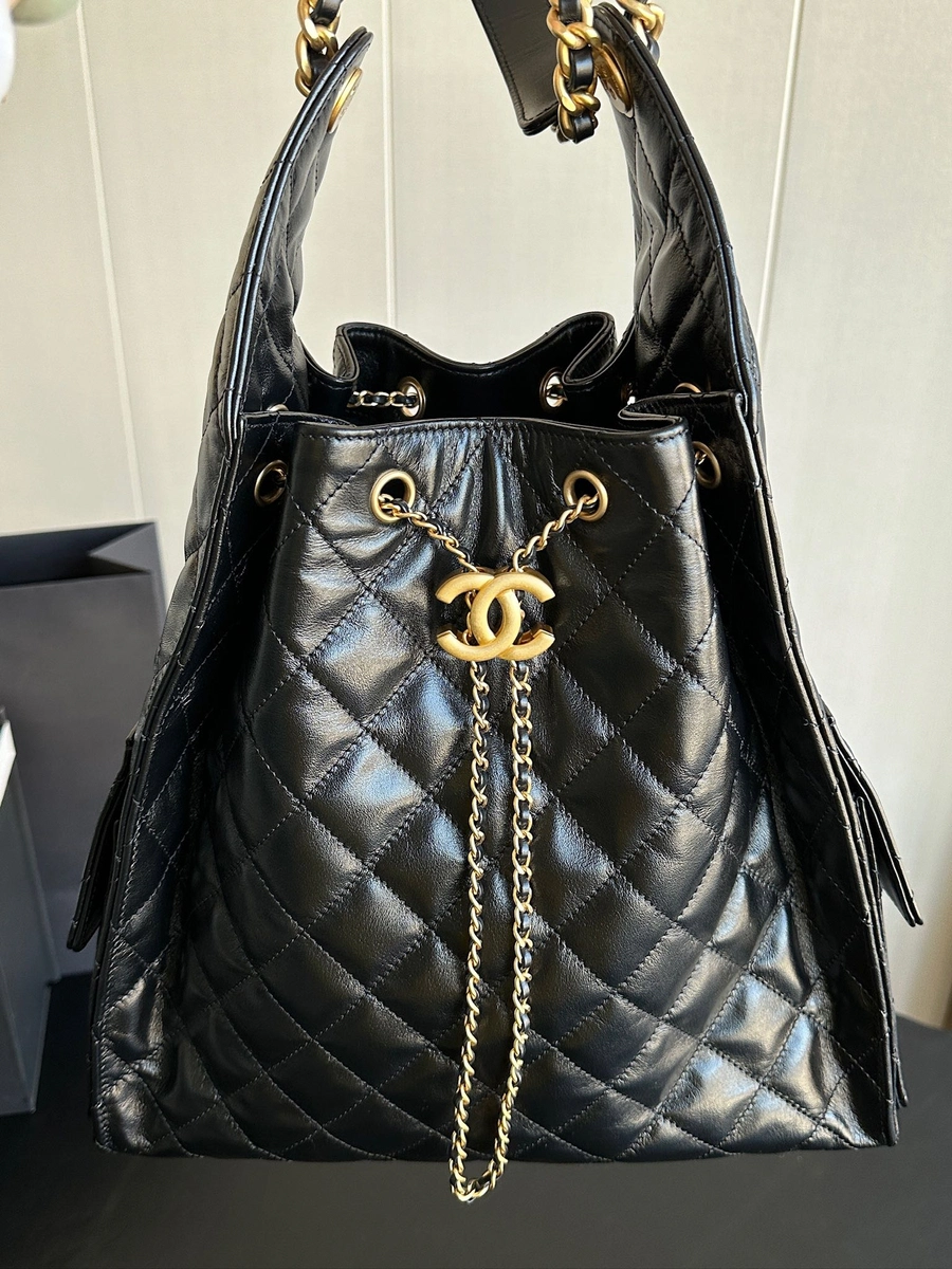 chanel-hobo-25C嬉皮包-大號-正面