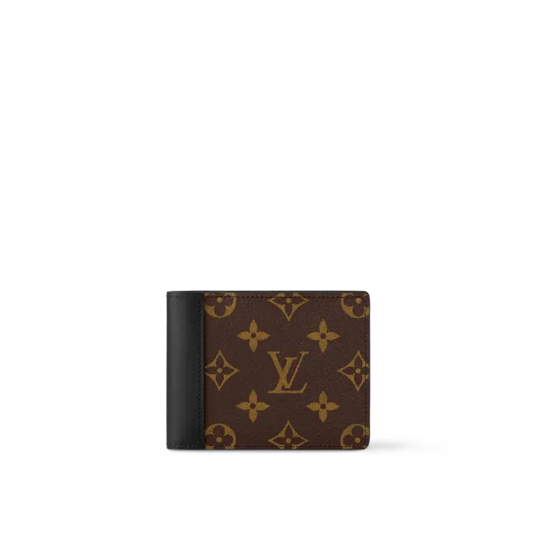高仿LV Multiple男士钱包 - Monogram Macassar经典款 多功能商务皮夹-M69408