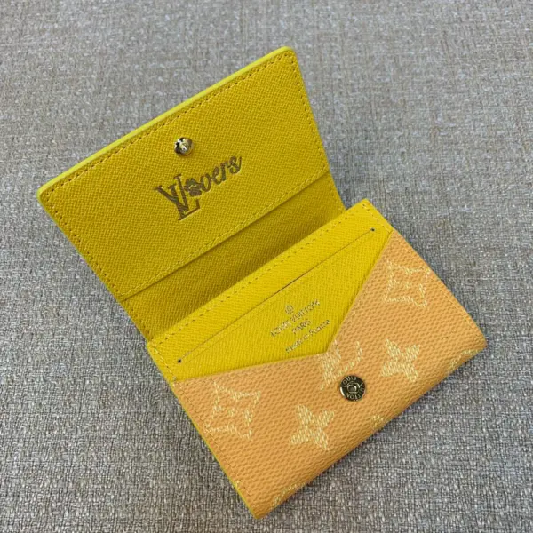高仿包包LV Envelope名片夾 | Monogram Heritage帆布 超薄設計 商務禮品首選-M12664 高仿包包