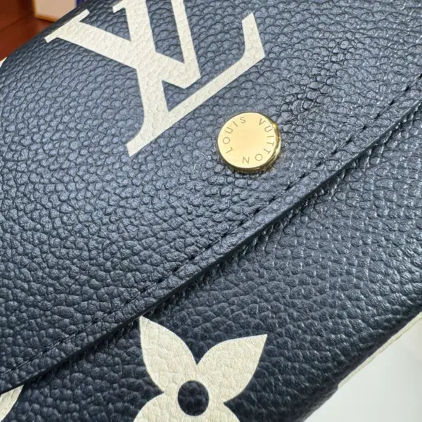 高仿LV Emilie錢包 | Monogram Empreinte壓花粒面牛皮 長夾 手拿包-M83138