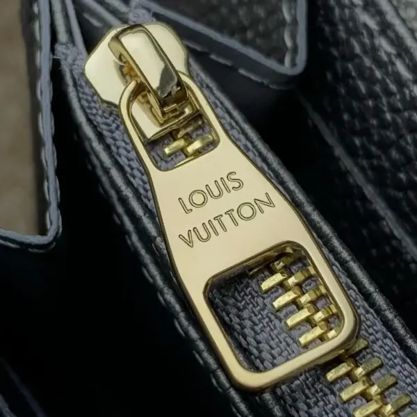 LV Ski系列閃亮版Sarah錢包 | Monogram Empreinte皮革 | 16個名片夾層 | 信封式設計-M12172