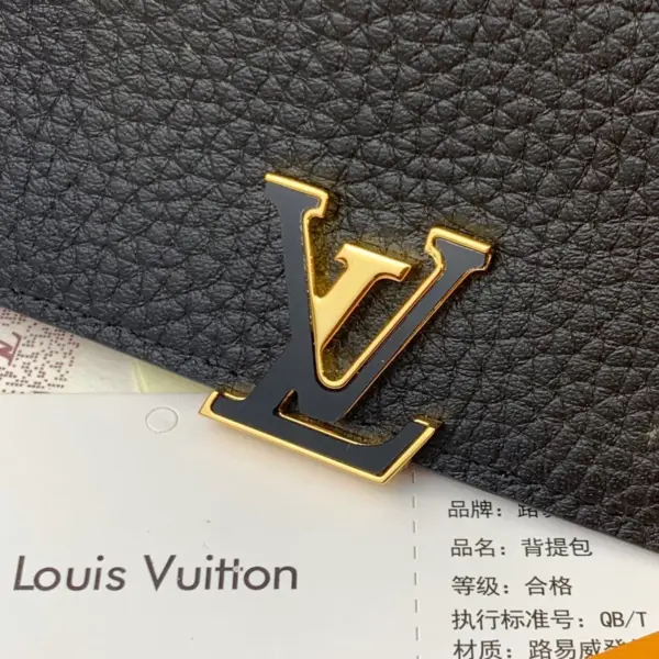 高仿LV Capucines XS 钱包 - 女士超小型Taurillon皮革钱夹 带零钱格-M68587