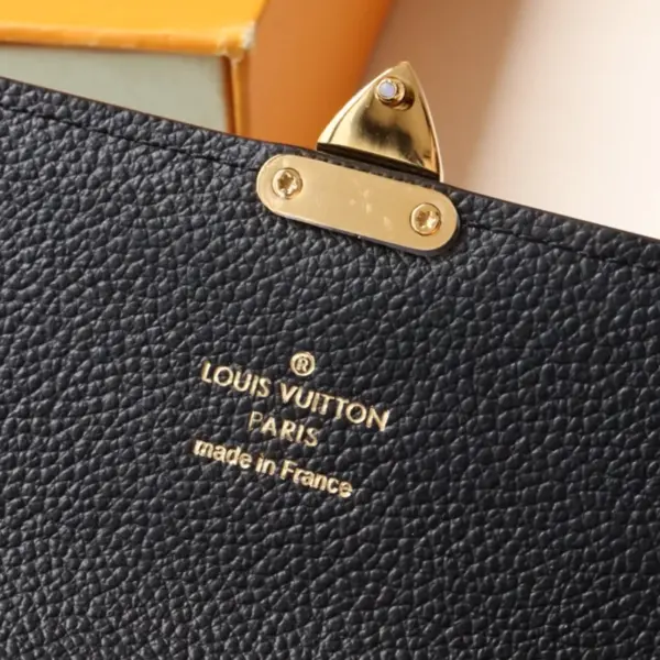 高仿LV Sarah錢包 | Monogram Empreinte皮革 經典S-lock鎖扣設計 多功能長夾-M82638