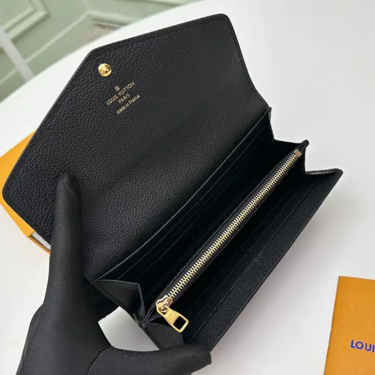 高仿LV Sarah錢包 | Monogram Empreinte皮革長夾 多功能信用卡收納零錢包-M82257