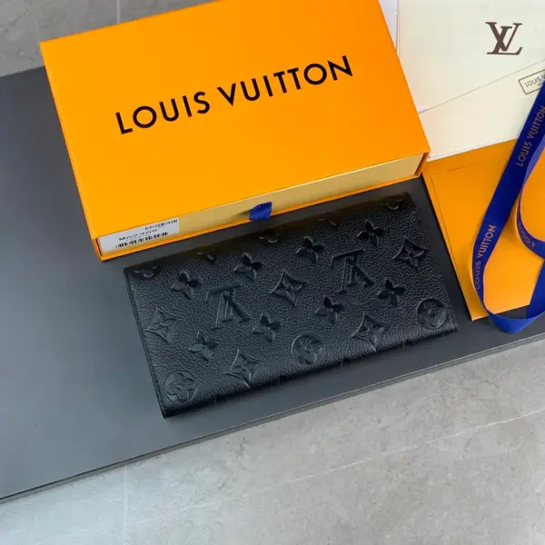 高仿LV Emilie錢包 | Monogram Empreinte皮革 女士信封式拉鏈錢包-M62369