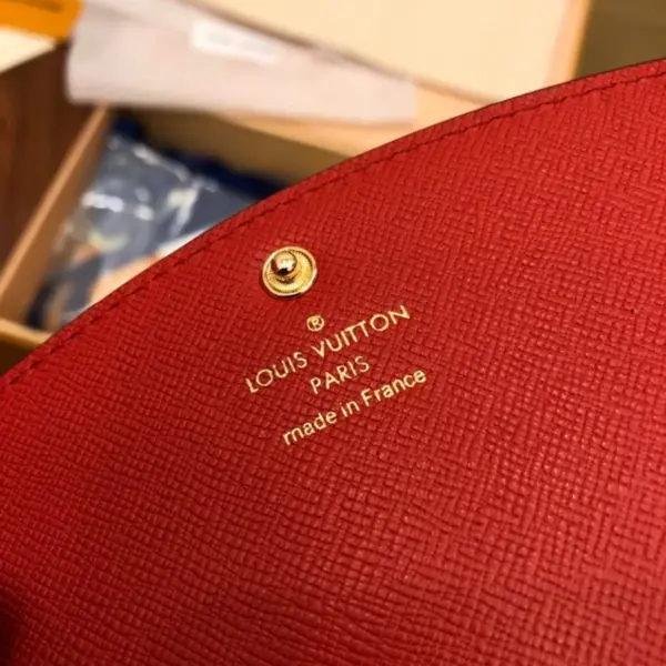 高仿LV Emilie錢包 | Damier Ebene帆布女士短款錢包 多卡位設計-N63544