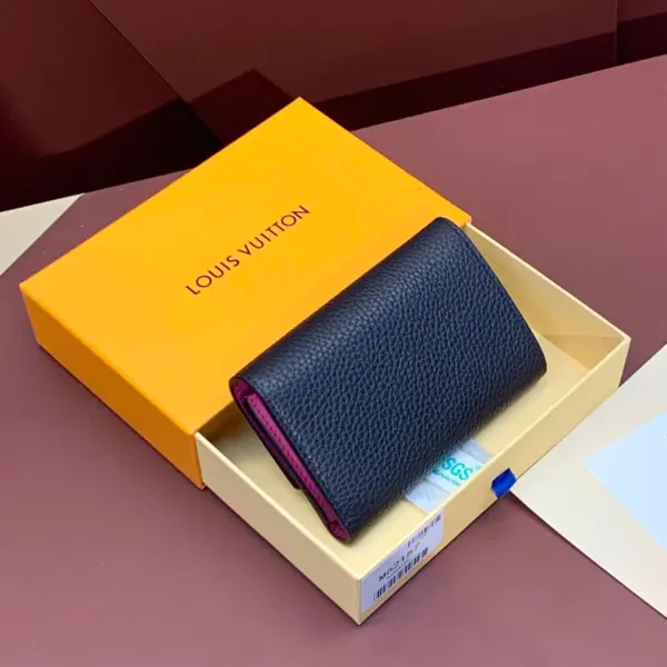 高仿LV Capucines小型錢包 | 多功能Taurillon皮革女士錢包 | 信用卡夾層+零錢格-M62157