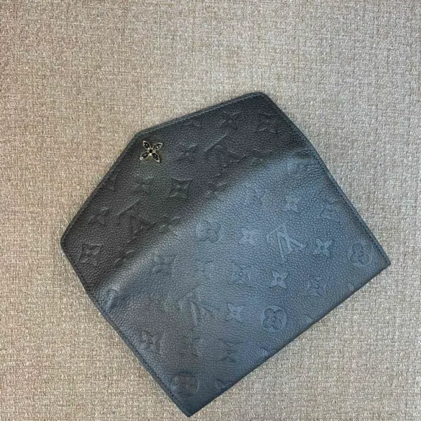 LV Ski系列閃亮版Sarah錢包 | Monogram Empreinte皮革 | 16個名片夾層 | 信封式設計-M12172