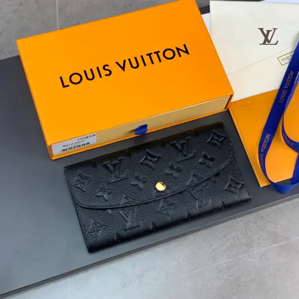 高仿LV Emilie錢包 | Monogram Empreinte皮革 女士信封式拉鏈錢包-M62369