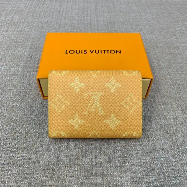 高仿包包LV Envelope名片夾 | Monogram Heritage帆布 超薄設計 商務禮品首選-M12664 高仿包包