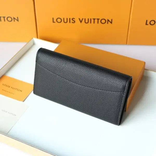 高仿LV Capucines錢包 | 女士Taurillon皮革錢包 12卡位 拉鏈零錢格-M61248