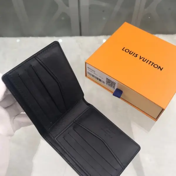 高仿LV Damier Infini Slender男士钱包 - 超薄设计 多功能卡夹-N63263 15 高仿LV 高仿LV Damier Infini Slender男士钱包 - 超薄设计 多功能卡夹-N63263 高仿LV