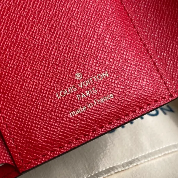 高仿包包LV Victorine Damier Ebene 女士錢包 | 信封式設計拉鏈零錢格-N41659 高仿包包