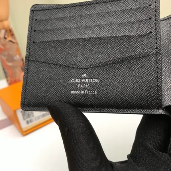 高仿包包LV Damier Graphite Slender男士钱包 - 超薄设计 多功能收纳-N63261 高仿包包