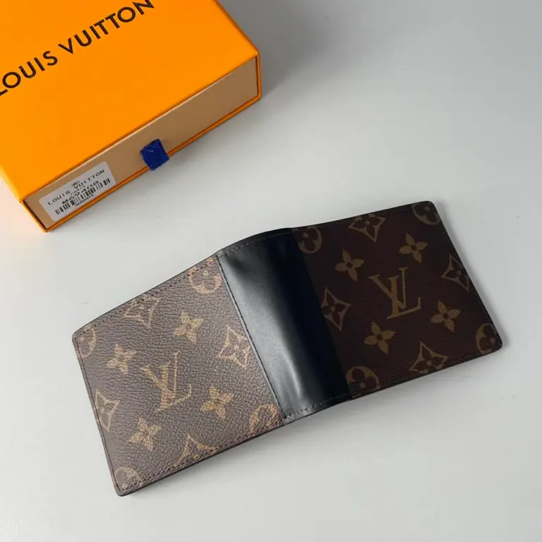 高仿LV Multiple男士钱包 - Monogram Macassar经典款 多功能商务皮夹-M69408