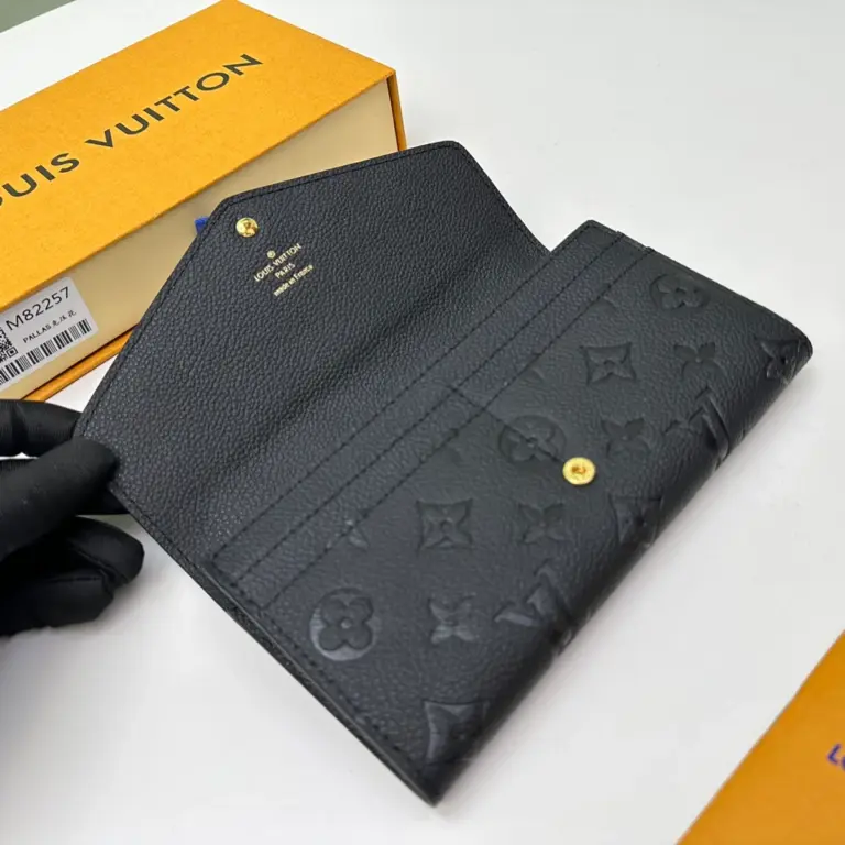 高仿LV Sarah錢包 | Monogram Empreinte皮革長夾 多功能信用卡收納零錢包-M82257