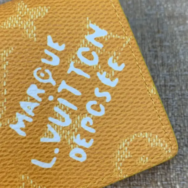 高仿包包LV Envelope名片夾 | Monogram Heritage帆布 超薄設計 商務禮品首選-M12664 高仿包包