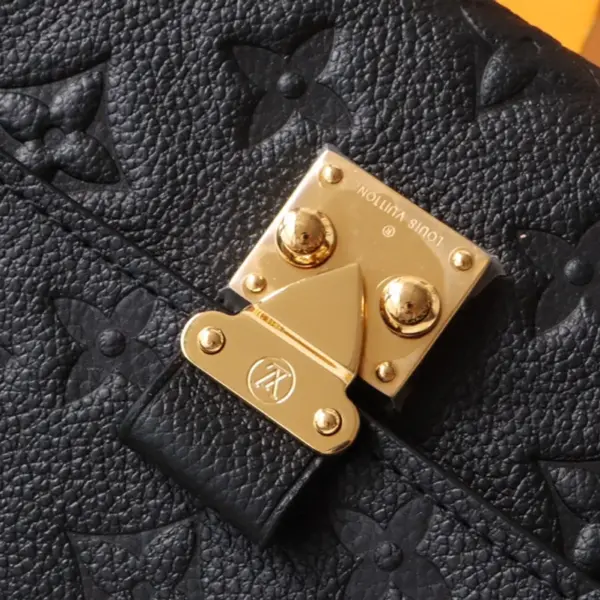 高仿LV Sarah錢包 | Monogram Empreinte皮革 經典S-lock鎖扣設計 多功能長夾-M82638