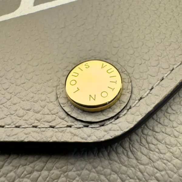 高仿LV Sarah錢包 | Monogram Empreinte皮革 雙色優雅設計-M81049