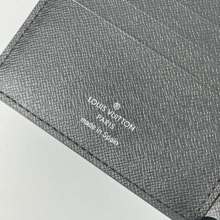 高仿LV Marco錢包 | Damier Graphite塗層帆布男士短夾 多功能信用卡夾層-N63336 高仿LV