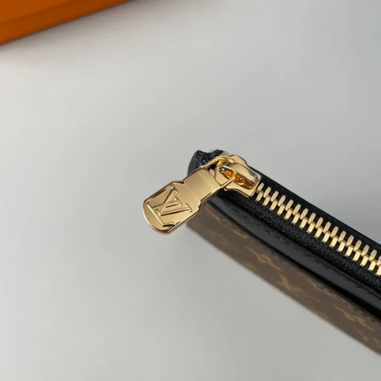 高仿LV Slim 錢包 | Monogram帆布配小牛皮 超薄設計多功能卡片夾-M80348