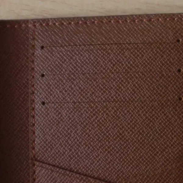 高仿包包LV 男士Damier Ebene彩色万用钱包 - LV Vers Damier Ebène帆布多功能短夹-N00138 高仿包包
