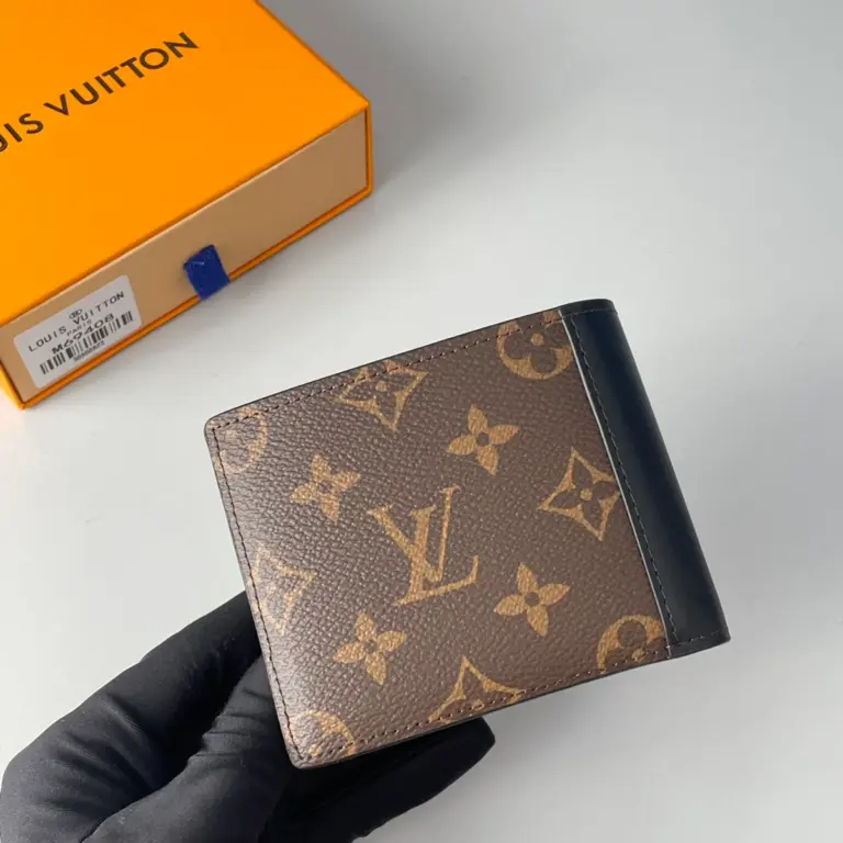 高仿LV Multiple男士钱包 - Monogram Macassar经典款 多功能商务皮夹-M69408