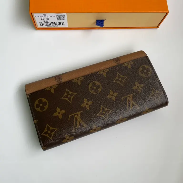 高仿LV Sarah錢包 - Monogram帆布經典女士長款錢包-M80726
