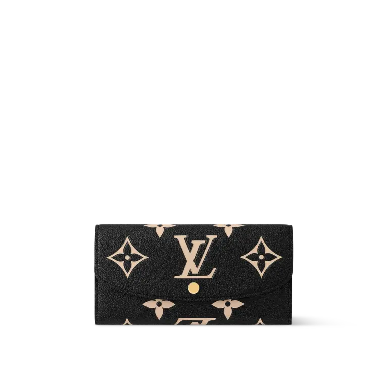 高仿LV Emilie錢包 | Monogram Empreinte壓花粒面牛皮 長夾 手拿包-M83138
