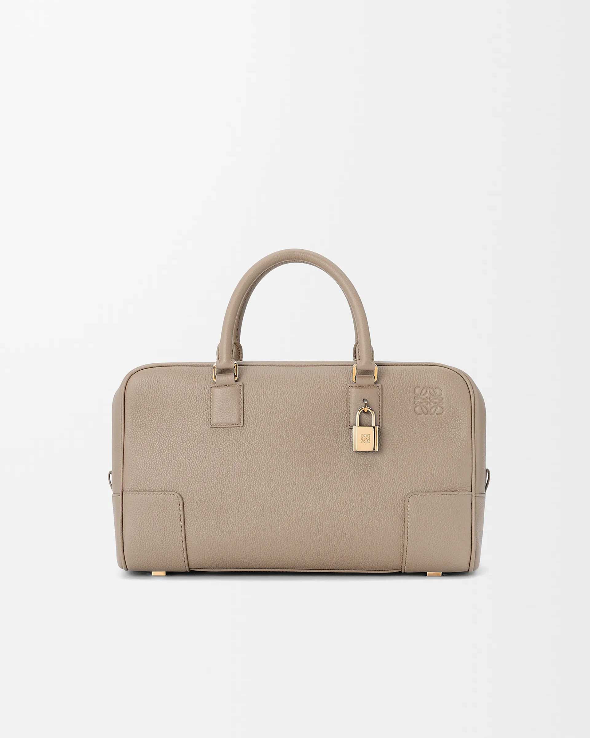 Loewe-羅意威 Amazona 28 系列 沙色柔軟粒面牛皮革手拿包 1 Loewe-羅意威 Amazona 28 系列 沙色柔軟粒面牛皮革手拿包