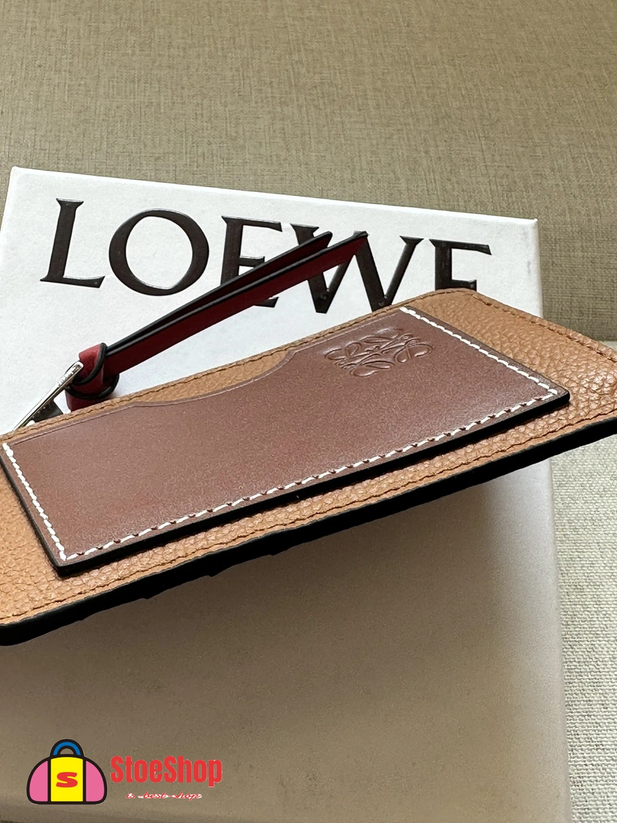 Loewe-羅意威 太妃糖色 / 棕褐色柔軟粒面牛皮革 Anagram 壓紋硬幣卡包 6 Loewe-羅意威 太妃糖色 / 棕褐色柔軟粒面牛皮革 Anagram 壓紋硬幣卡包