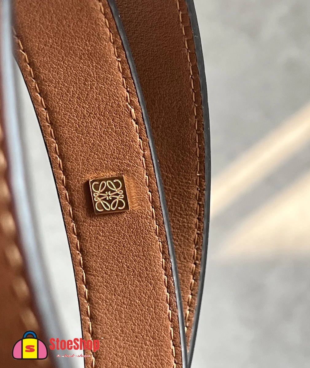 Loewe-羅意威 棕褐色經典牛皮革 Hammock Compact 斜挎包 9 Loewe-羅意威 棕褐色經典牛皮革 Hammock Compact 斜挎包