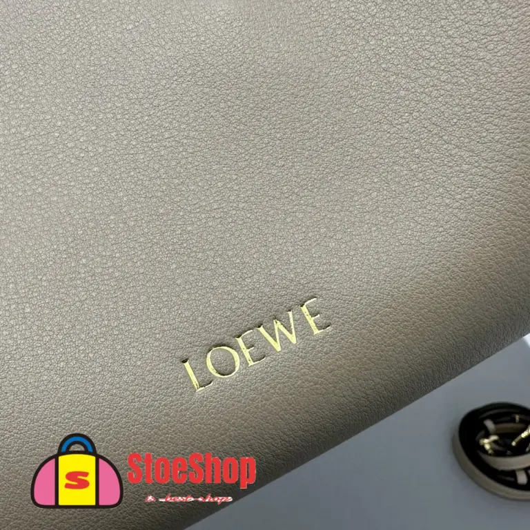 Loewe-羅意威 Flamenco 系列 粘土綠迷你納帕牛皮革斜挎包