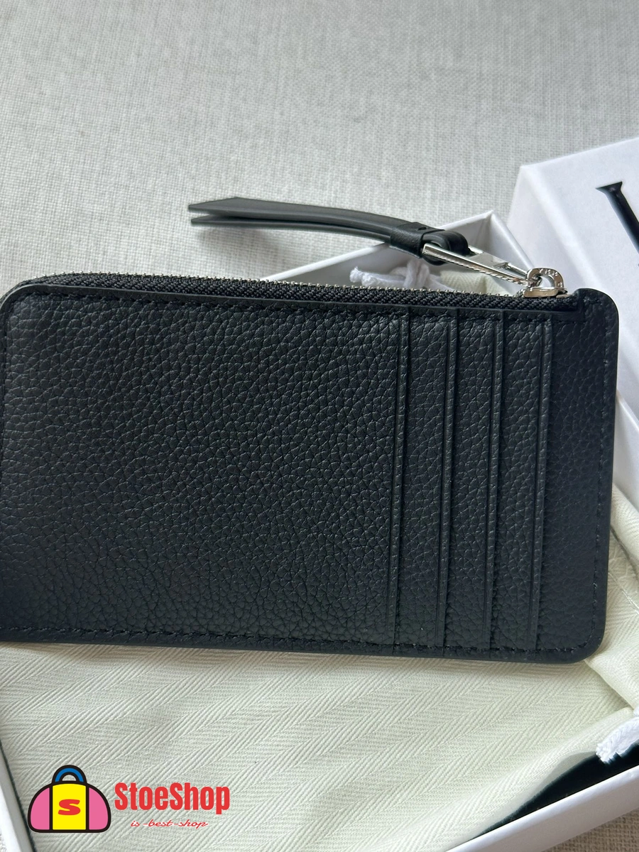 Loewe-羅意威 黑色柔軟粒面牛皮革 Anagram 壓紋硬幣卡包 4 Loewe-羅意威 黑色柔軟粒面牛皮革 Anagram 壓紋硬幣卡包