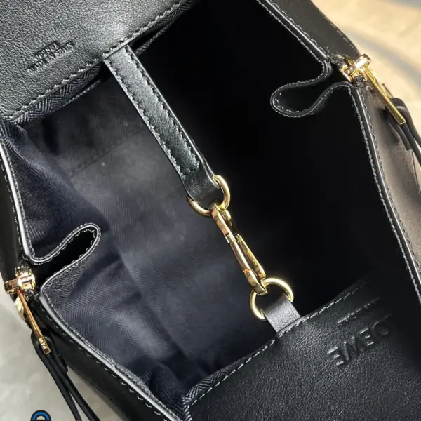 Loewe-羅意威 黑色小號經典牛皮革 Hammock 斜挎包 15 Loewe-羅意威 黑色小號經典牛皮革 Hammock 斜挎包