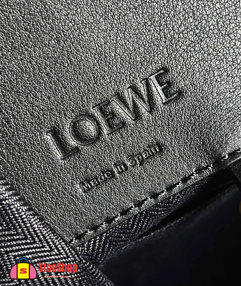 Loewe-羅意威 黑色小號經典牛皮革 Hammock 斜挎包 7 Loewe-羅意威 黑色小號經典牛皮革 Hammock 斜挎包