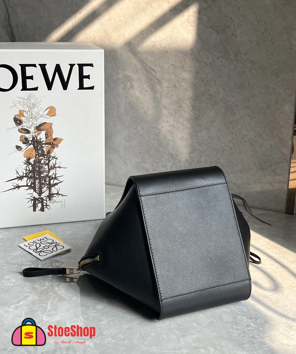 Loewe-羅意威 黑色小號經典牛皮革 Hammock 斜挎包 8 Loewe-羅意威 黑色小號經典牛皮革 Hammock 斜挎包