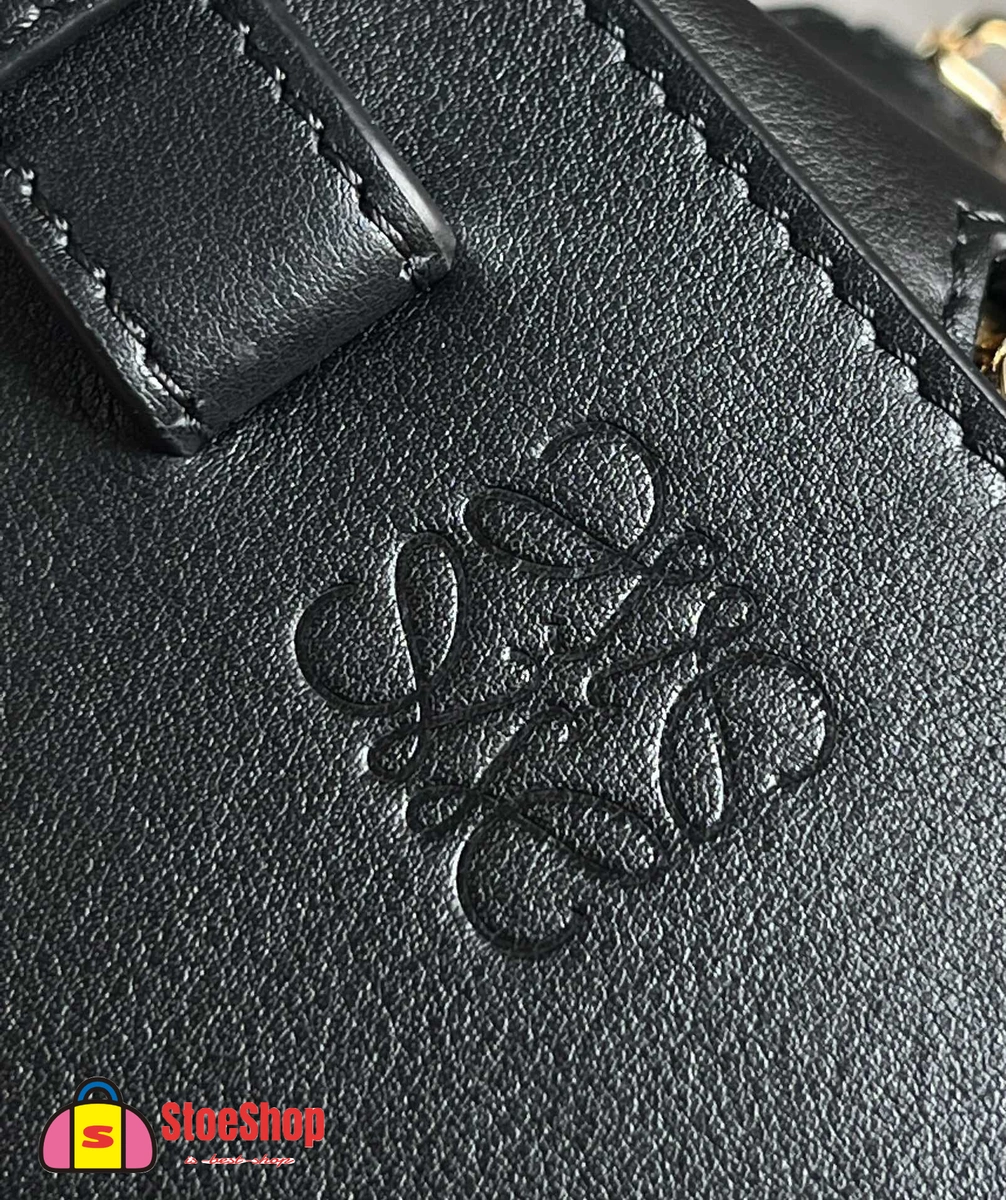 Loewe-羅意威 黑色小號經典牛皮革 Hammock 斜挎包 9 Loewe-羅意威 黑色小號經典牛皮革 Hammock 斜挎包