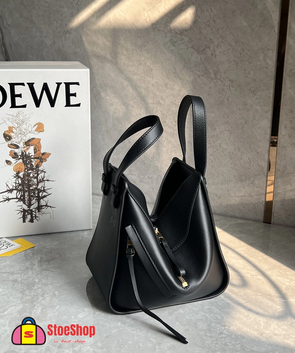 Loewe-羅意威 黑色小號經典牛皮革 Hammock 斜挎包 10 Loewe-羅意威 黑色小號經典牛皮革 Hammock 斜挎包