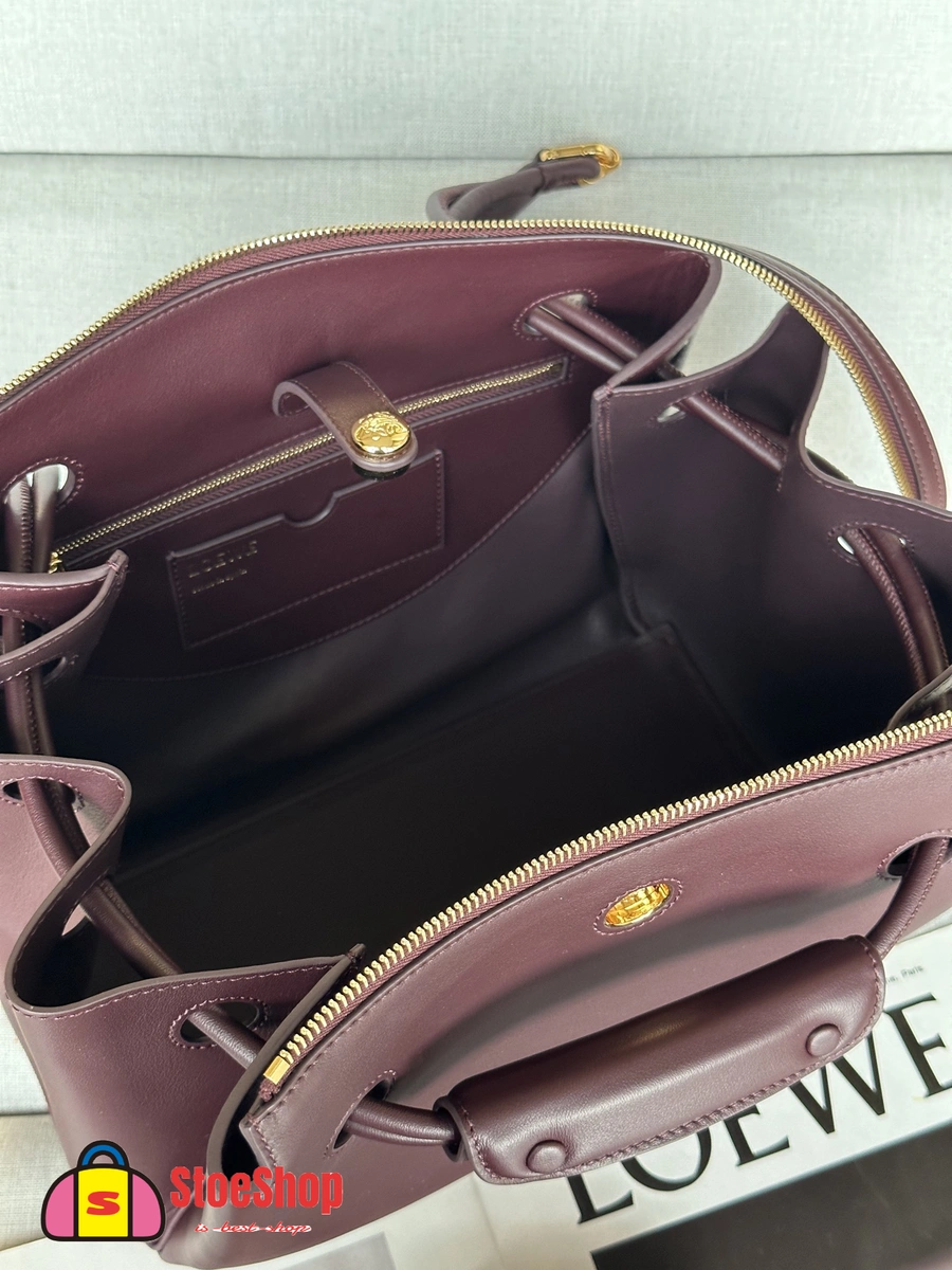 Loewe-羅意威 深酒紅大號柔軟牛皮革 Madrid 手拿包 7 Loewe-羅意威 深酒紅大號柔軟牛皮革 Madrid 手拿包