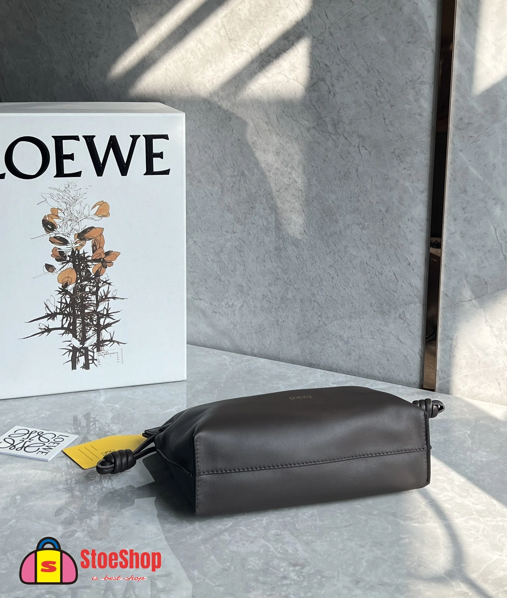 Loewe-羅意威 Flamenco 系列 黑色迷你納帕牛皮革肩背包 5 Loewe-羅意威 Flamenco 系列 黑色迷你納帕牛皮革肩背包