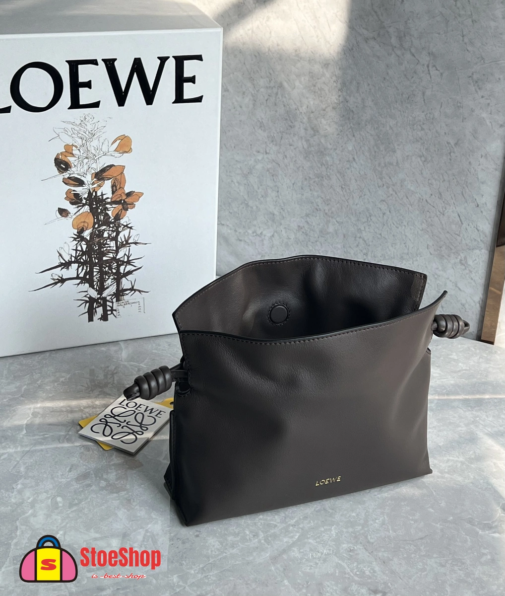 Loewe-羅意威 Flamenco 系列 黑色迷你納帕牛皮革肩背包 6 Loewe-羅意威 Flamenco 系列 黑色迷你納帕牛皮革肩背包
