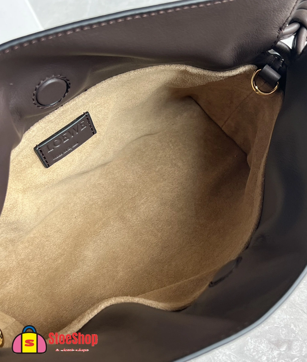 Loewe-羅意威 Flamenco 系列 黑色迷你納帕牛皮革肩背包 7 Loewe-羅意威 Flamenco 系列 黑色迷你納帕牛皮革肩背包