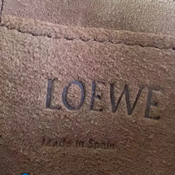 Loewe-羅意威 黑色迷你柔軟牛皮革提花 Gate Dual 斜挎包 18 Loewe-羅意威 黑色迷你柔軟牛皮革提花 Gate Dual 斜挎包