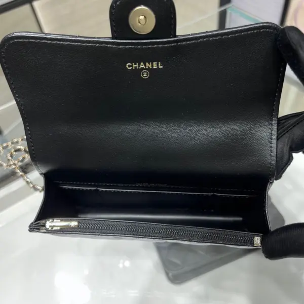 高仿香奈兒/Chanel 經典經典 Mini Classic Flap 黑色迷你鏈條包