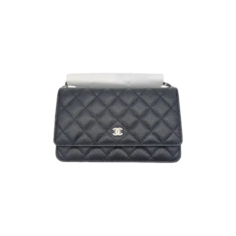 高仿香奈兒/Chanel Classic Flap系列 WOC鏈條錢包 黑色